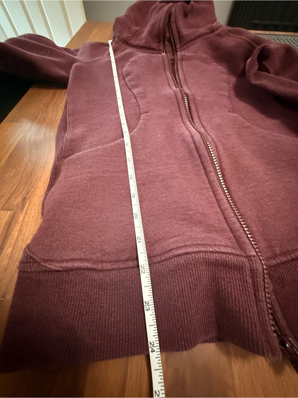lululemon athletica Plum Scuba Zip Up Hoodie - Picture 13 of 13